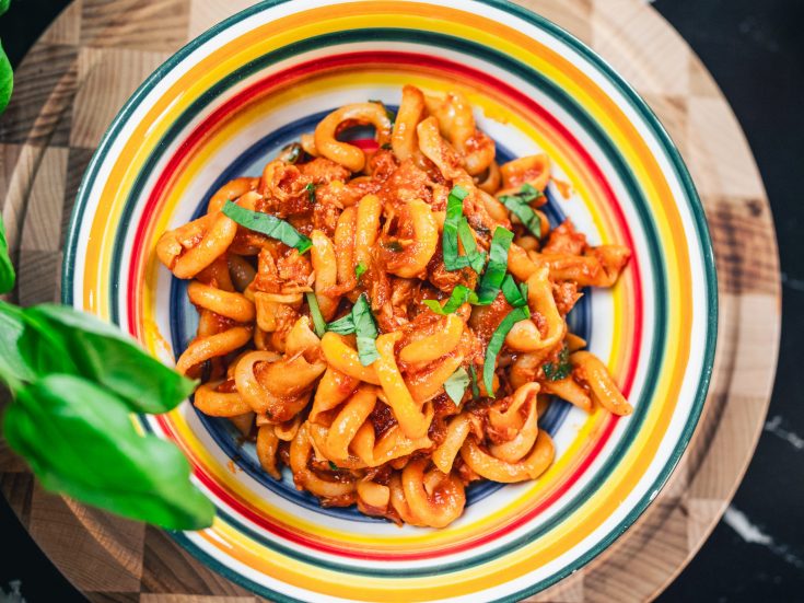 La véritable Pasta al Tonno à la sauce tomate n°8
