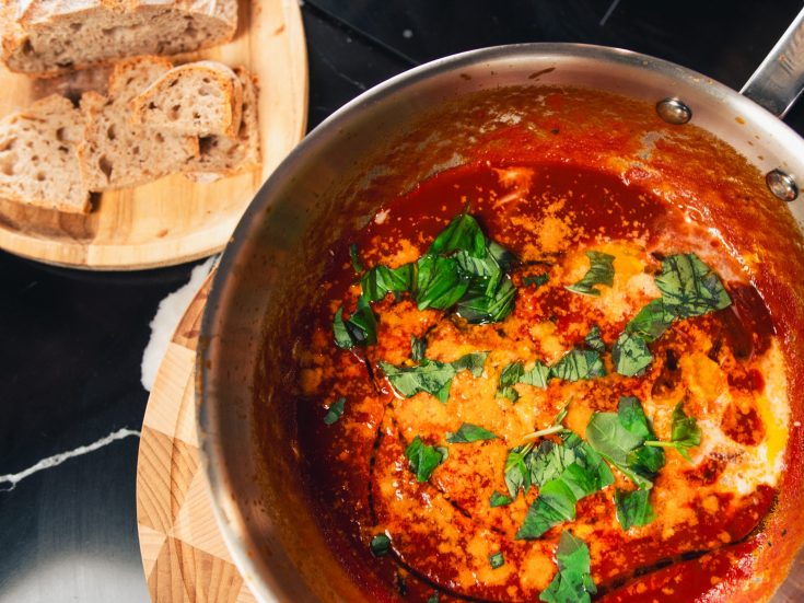 Les authentiques Uova in Purgatorio à la sauce tomate n°8