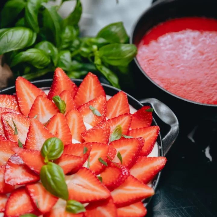 Tiramisu alla fragola : le tiramisu aux fraises de Diego